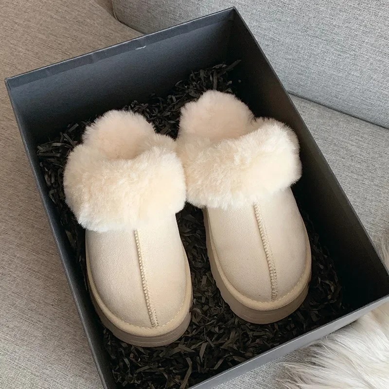Home Office 2024 - 2024 NeW Fur Slippers Women Winter