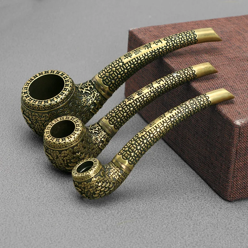 Home Office Freelancer - Retro Pure Copper Pipe Miniatures Antique