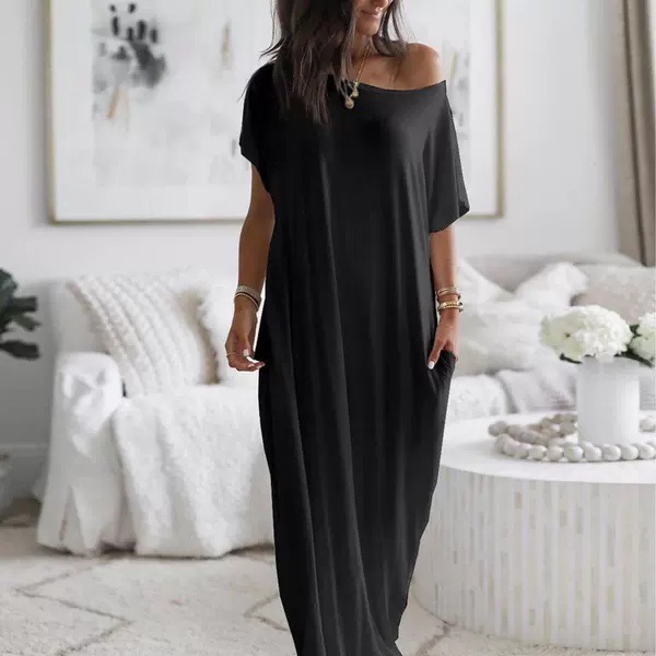 Home Office 2024 - Women's Home Long Dress Summer Sexy