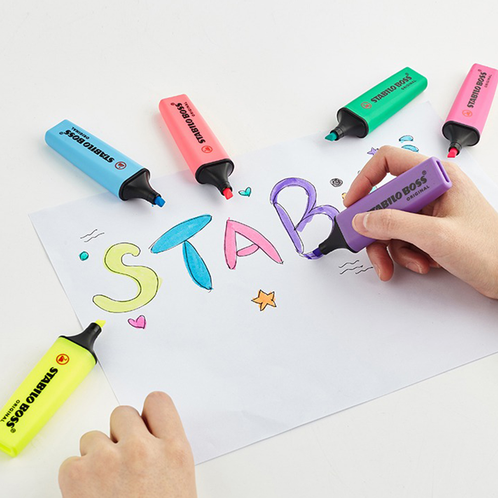 Stabilo Marker Boss - 1pcs German Stabilo Highlighter 70 BOSS
