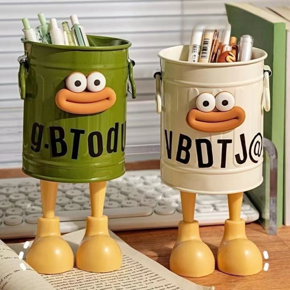 Home Office Freelancer - 1 Pc cartoon pen holder, simple