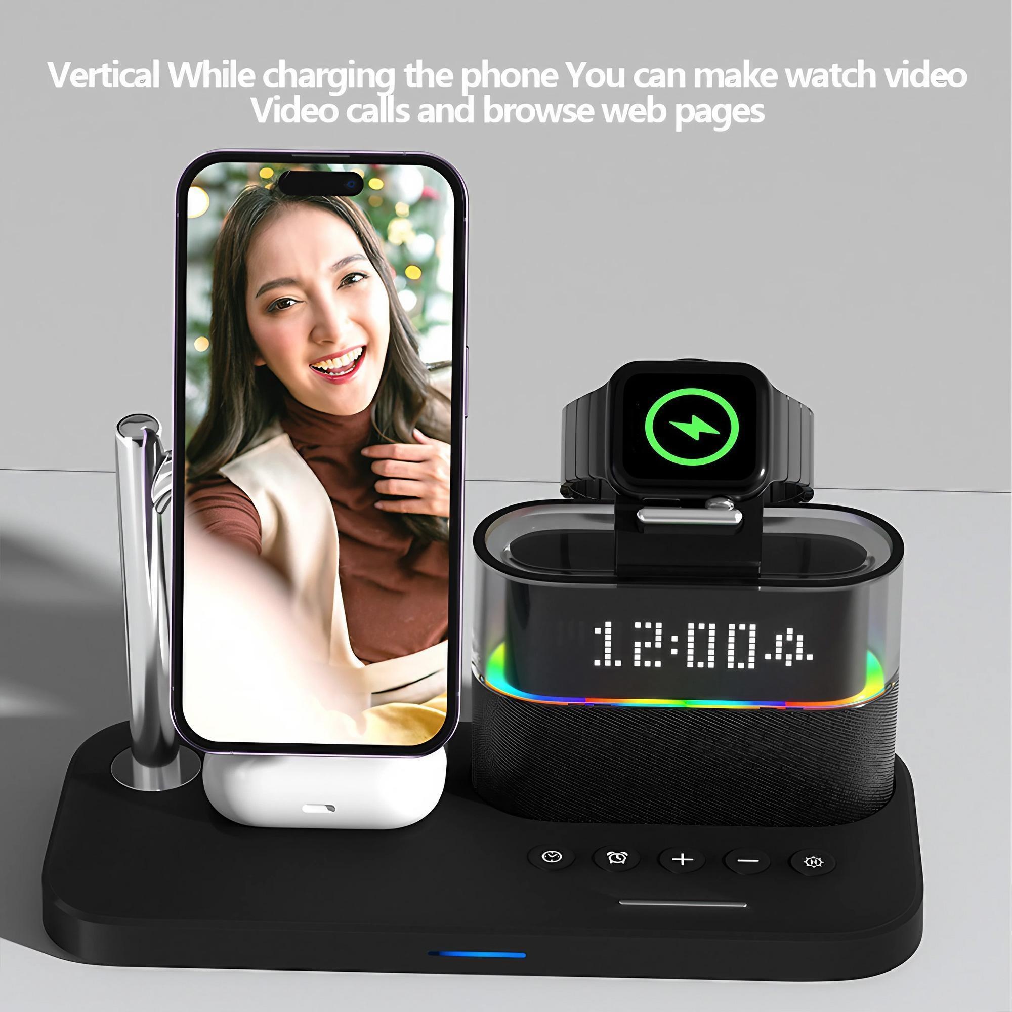 Magnetic Wireless Charging Sta - Desk Charging Station review and price