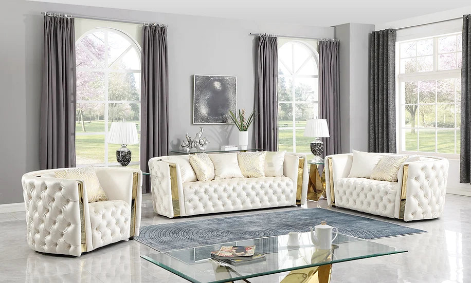 Modern Luxury Stainless Steel  - Home Office Furniture Sets review and price