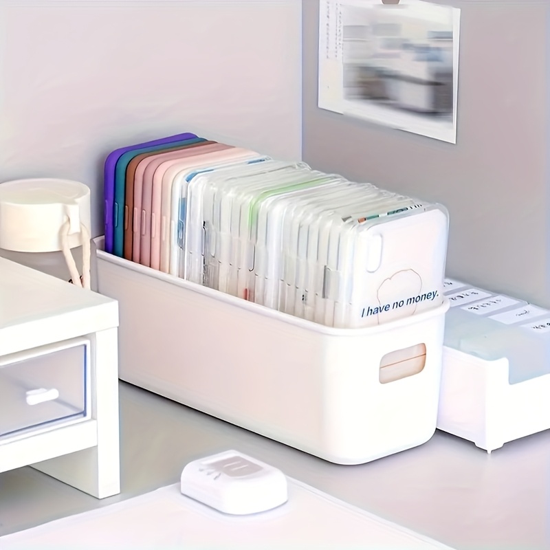 4pcs White Plastic Storage Box - Home Office Furniture Sets review and price