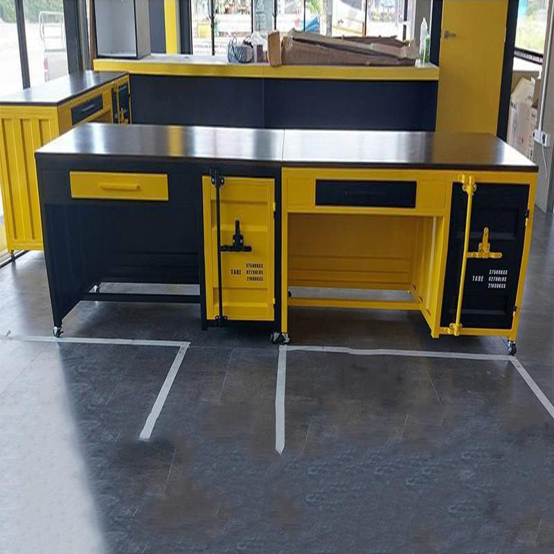Industrial style computer desk - Home Office Work Table review and price