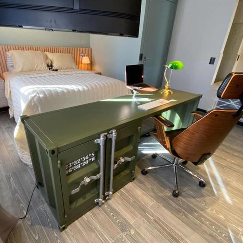 Industrial style computer desk - Home Office Work Table review and price