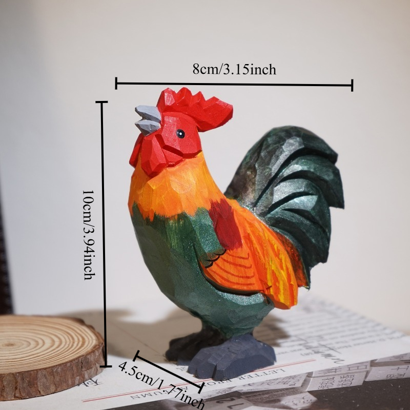 Farmyard Rooster and Hen Handm - Home Office Freelancer review and price