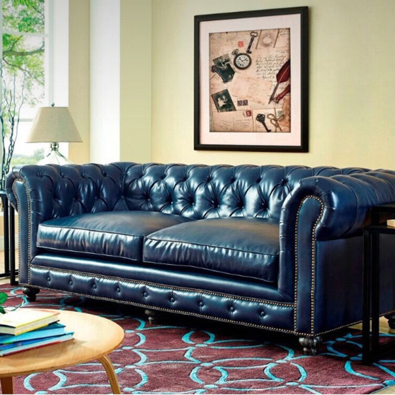 Classic Black Chesterfield Lea - Home Office Furniture Sets review and price