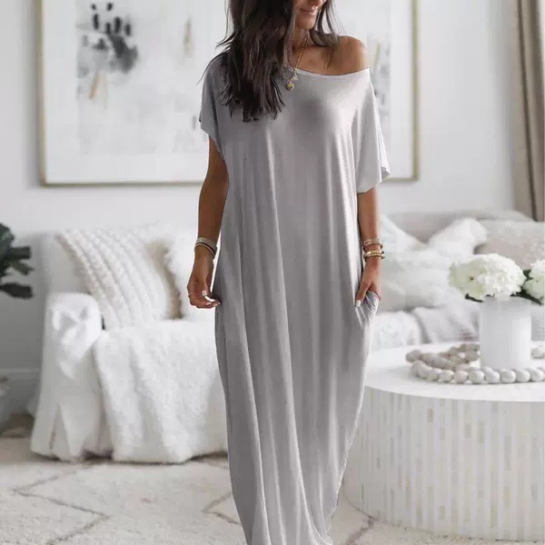 Women's Home Long Dress Summer - Home Office 2024 review and price