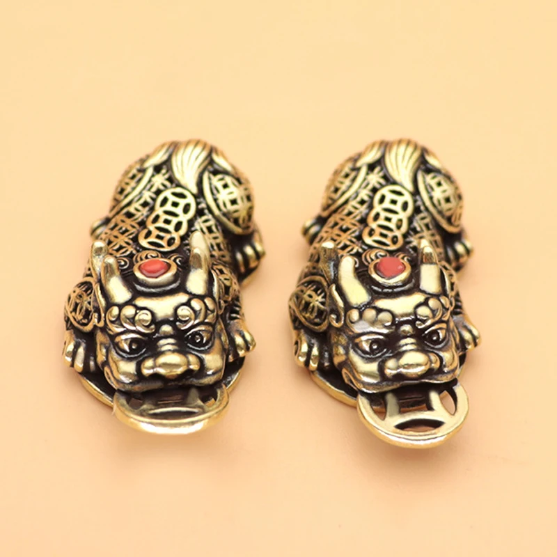 Brass Pixiu Coin Chinese Minia - Home Office Freelancer review and price