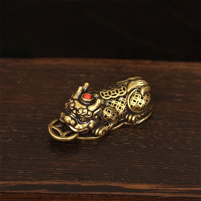 Brass Pixiu Coin Chinese Minia - Home Office Freelancer review and price