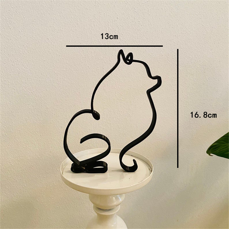 Dog Art Sculpture Metal Dog Ab - Home Office Freelancer review and price