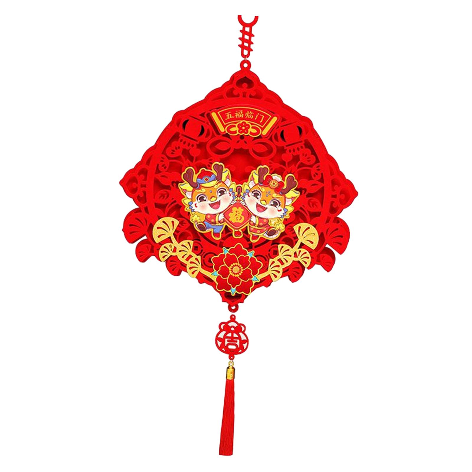 2024 Chinese New Year Hanging  - Home Office 2024 review and price
