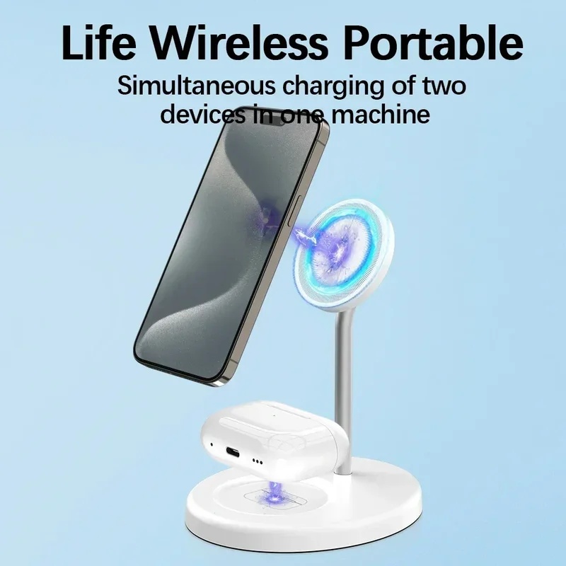 Desktop Magnetic 2 in 1 Wirele - Desk Charging Station review and price