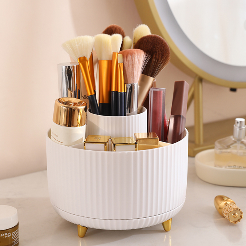 1Pcs 360° Rotating Makeup Brus - Home Office Work Table review and price