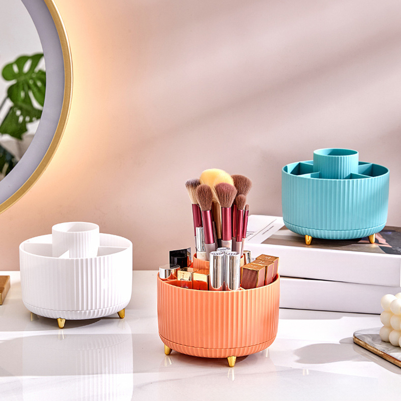 1Pcs 360° Rotating Makeup Brus - Home Office Work Table review and price