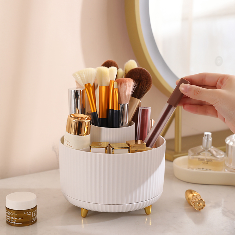 1Pcs 360° Rotating Makeup Brus - Home Office Work Table review and price