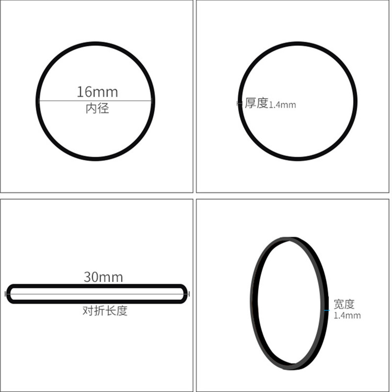 100Pcs Mini Rubber Bands Offic - Home Office Freelancer review and price