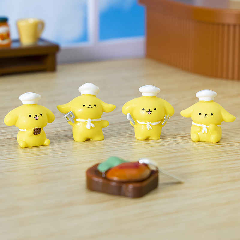 6pcs/set Cute Miniatures Resin - Home Office Freelancer review and price