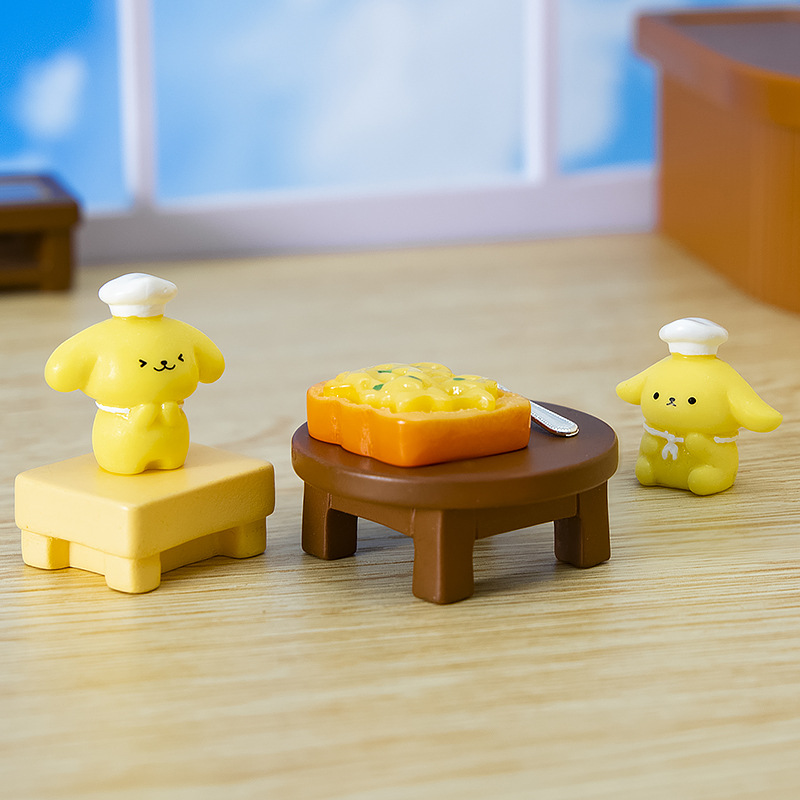 6pcs/set Cute Miniatures Resin - Home Office Freelancer review and price