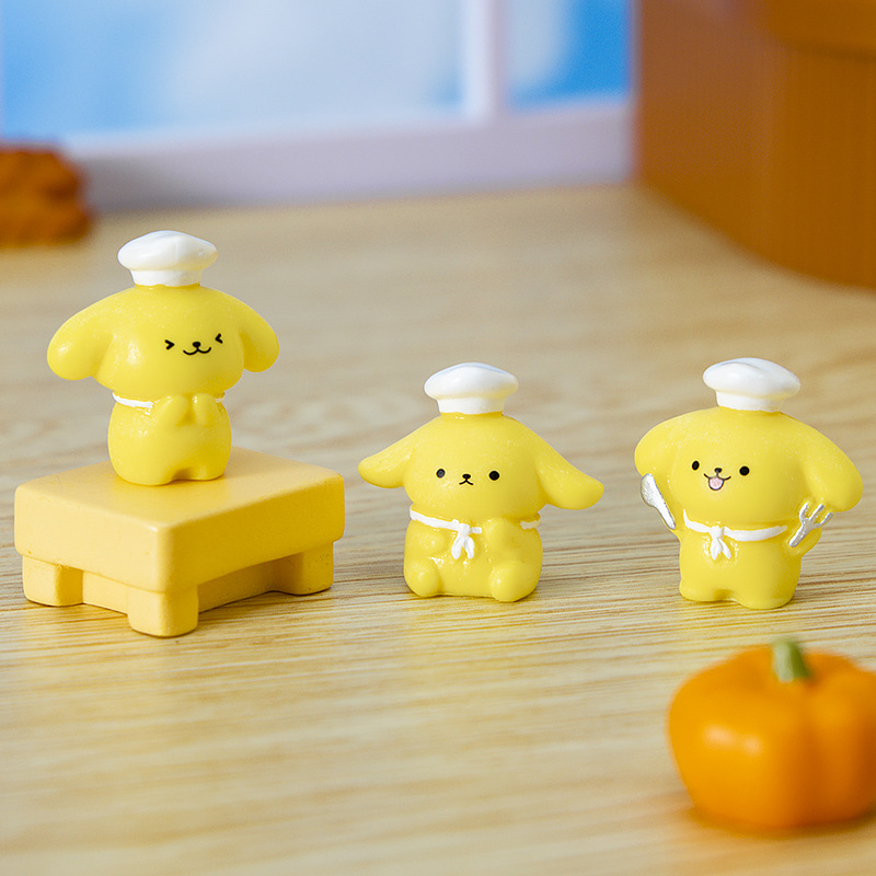 6pcs/set Cute Miniatures Resin - Home Office Freelancer review and price