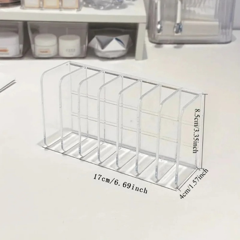 7-Slot Transparent Plastic Cos - Home Office Work Table review and price