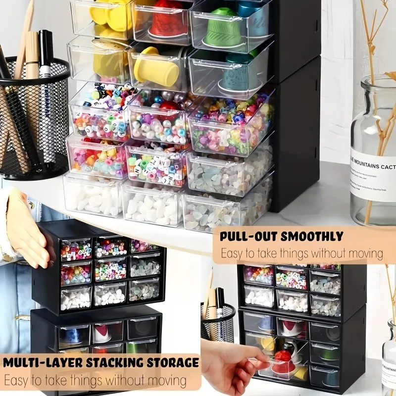 1pc Dustproof Multi-Grid Deskt - Office Drawer Organizer review and price
